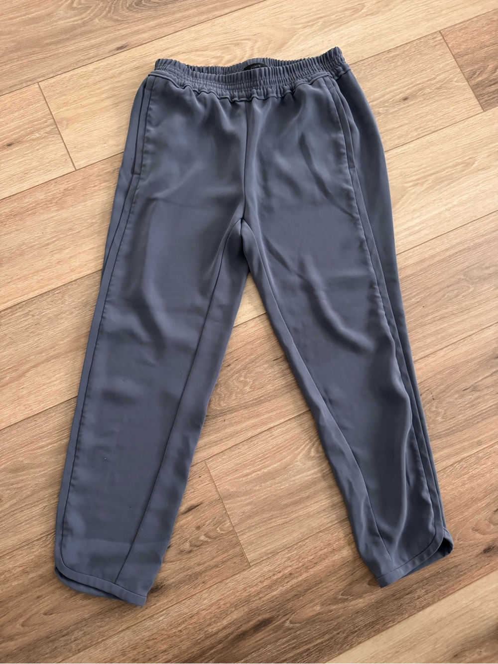 J. Crew Women’s Slate Gray Elastic-Waist Joggers